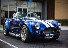 Load image into Gallery viewer, AC Cobra Blue Poster Print