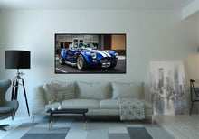Load image into Gallery viewer, AC Cobra Blue Poster Print