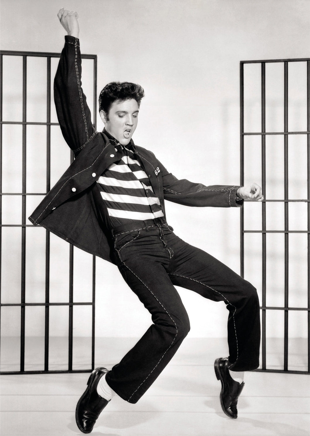 Elvis Presley Jail House Rocks Dancing Poster