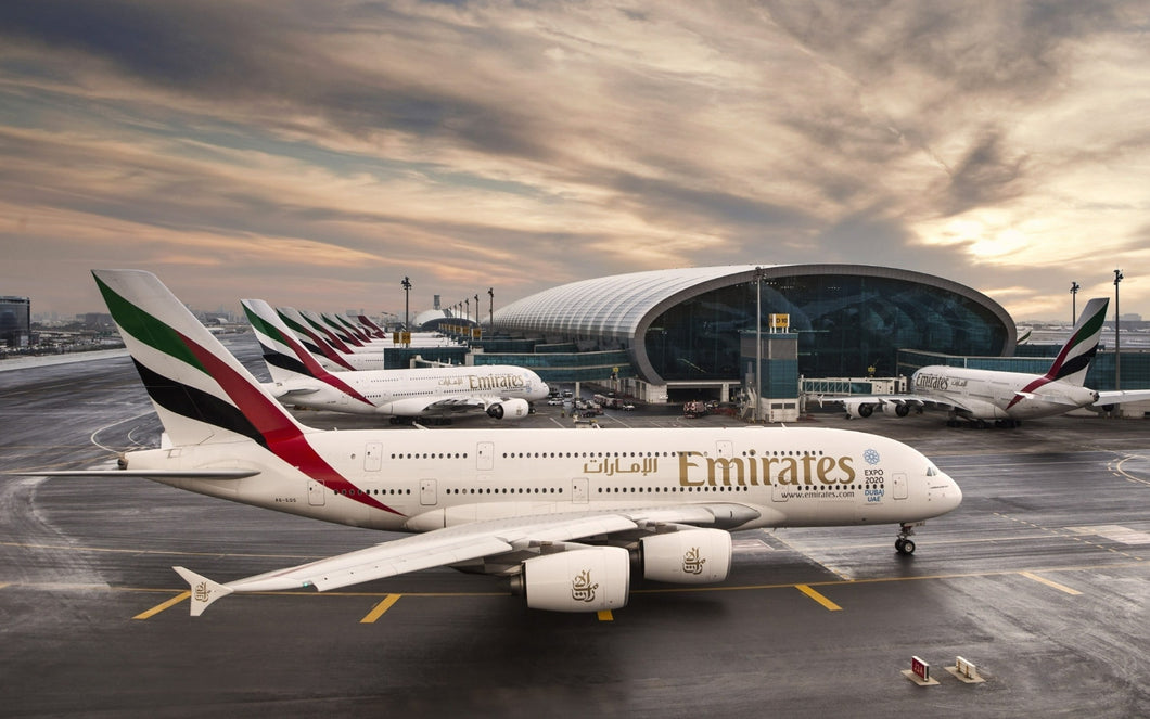 Emirates Plane Poster