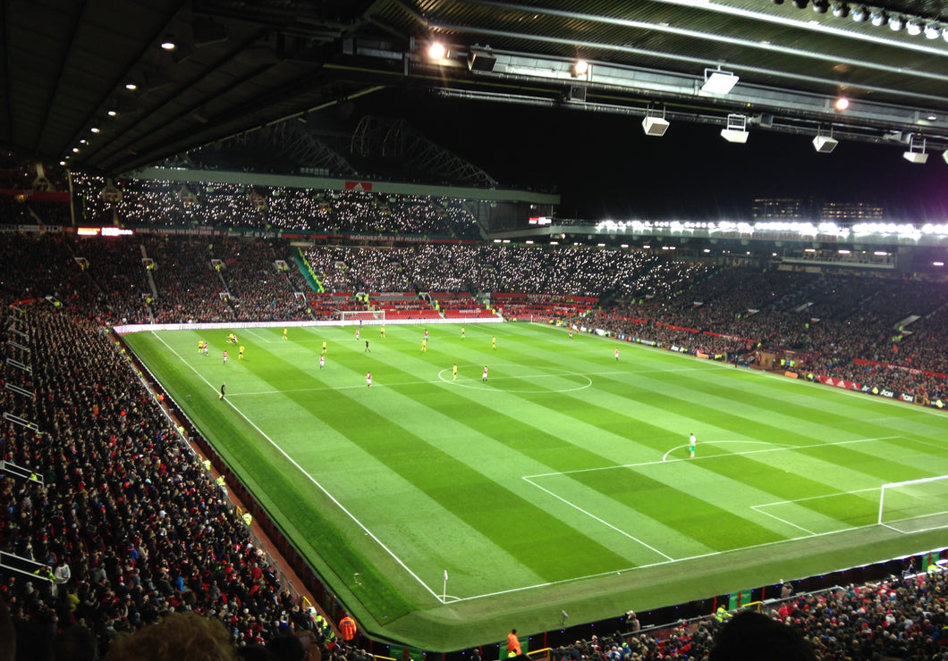 Manchester United FC Stadium Poster