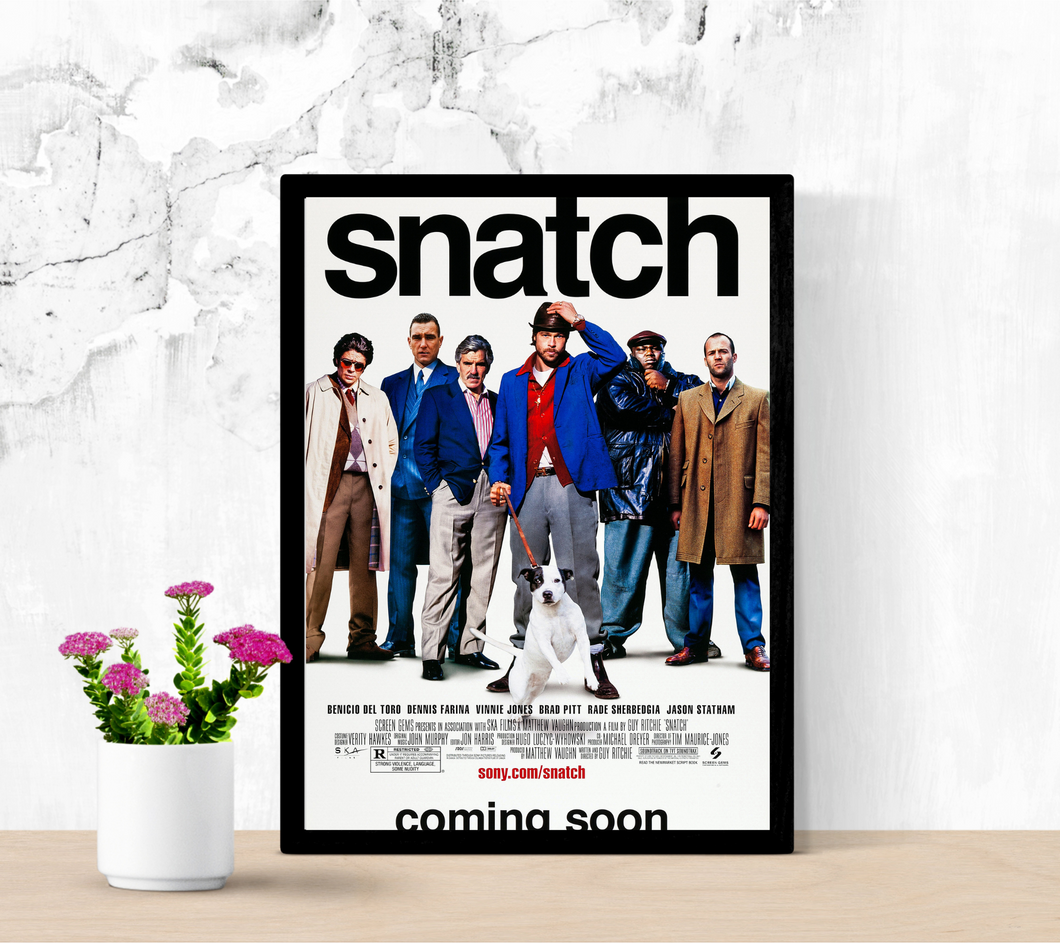Snatch (2000) Movie Poster Print A4 - A0