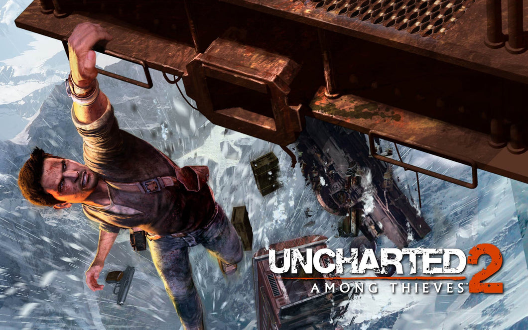 Uncharted Drake's Fortune Video Game Poster